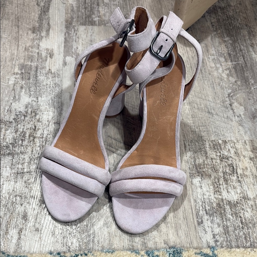 Madewell Women's Suede heels - Light Purple